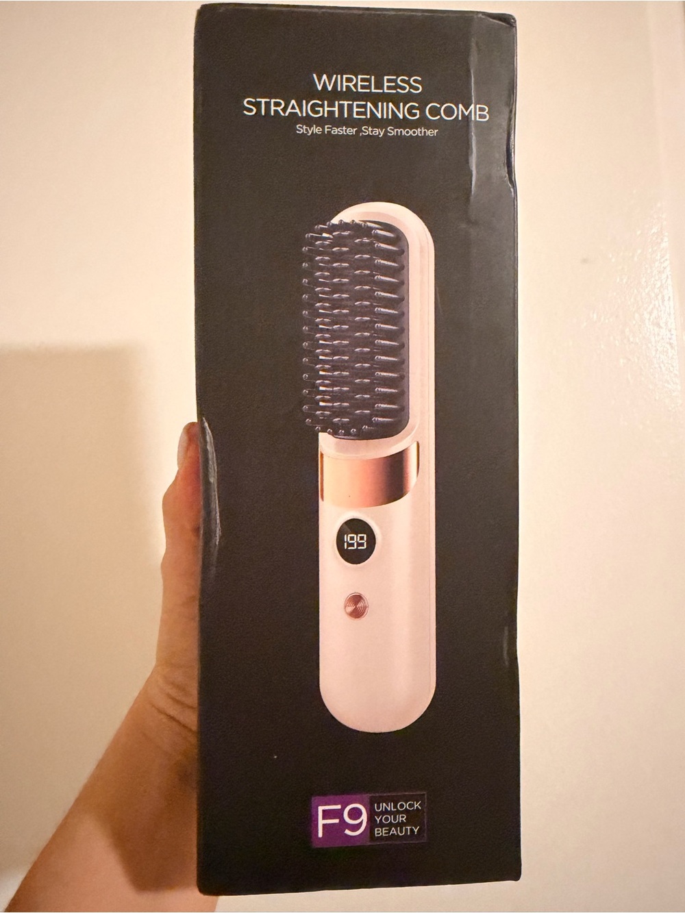 Straightening (Wireless) Comb